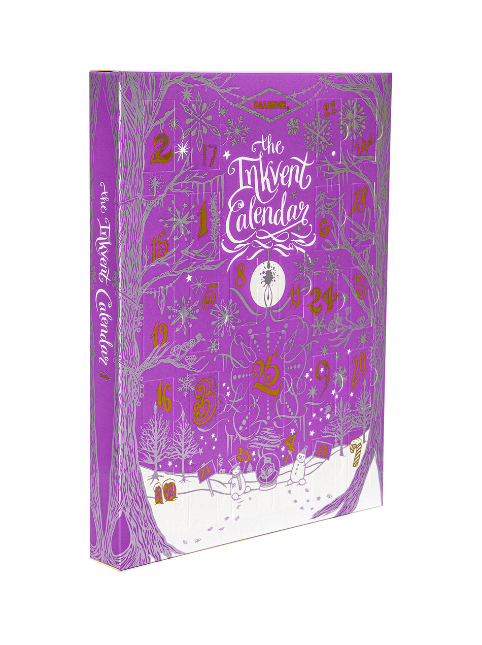 Diamine Inkvent Calendar 2023 - Purple Edition