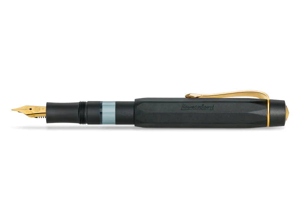 Kaweco AL Sport Piston Filler Fountain Pen - Black (Starter Set)