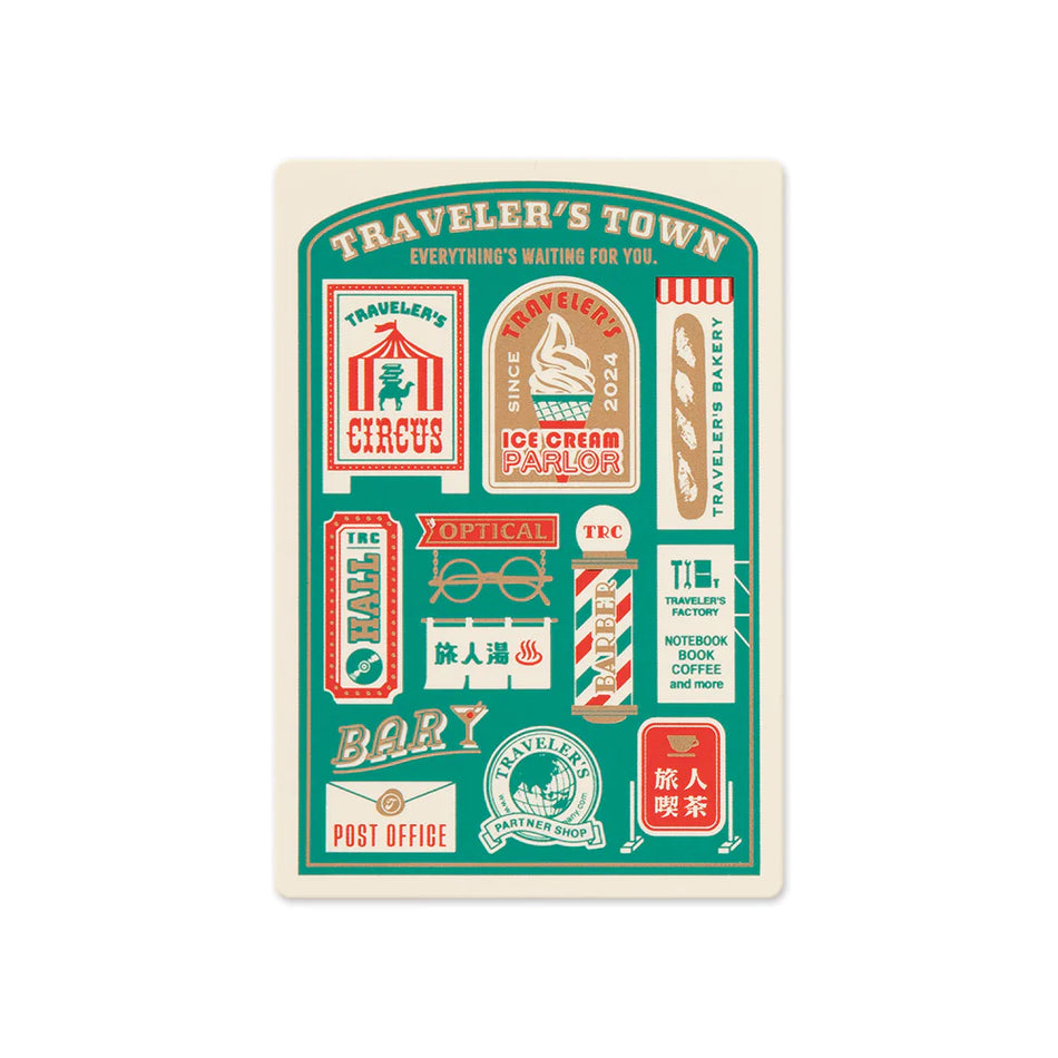 TRAVELER'S notebook Refill Plastic Sheet 2024 (Passport Size)