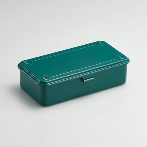 Toyo Steel Co. Steel Stackable Storage Box T-190 - Antique Green