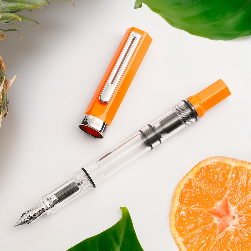 TWSBI Eco Fountain Pen - Heat (Orange)