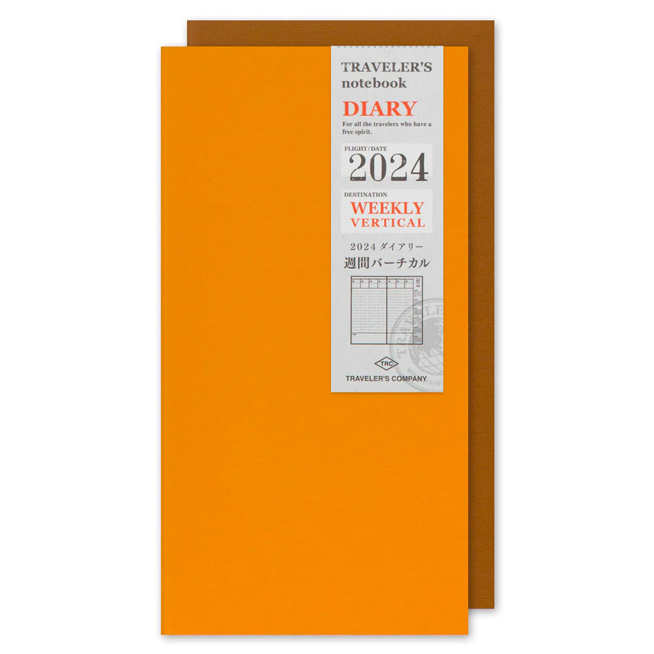 TRAVELER'S notebook 2024 Weekly Vertical (Regular Size)