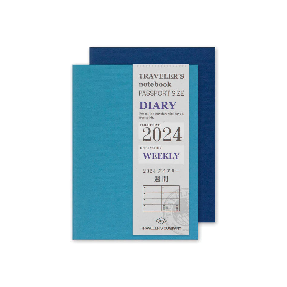 TRAVELER'S notebook Refill 2024 Weekly (Passport Size)