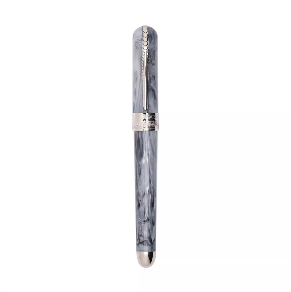 Pineider Avatar UR Mini Fountain Pen Gray Zebrino - Fine
