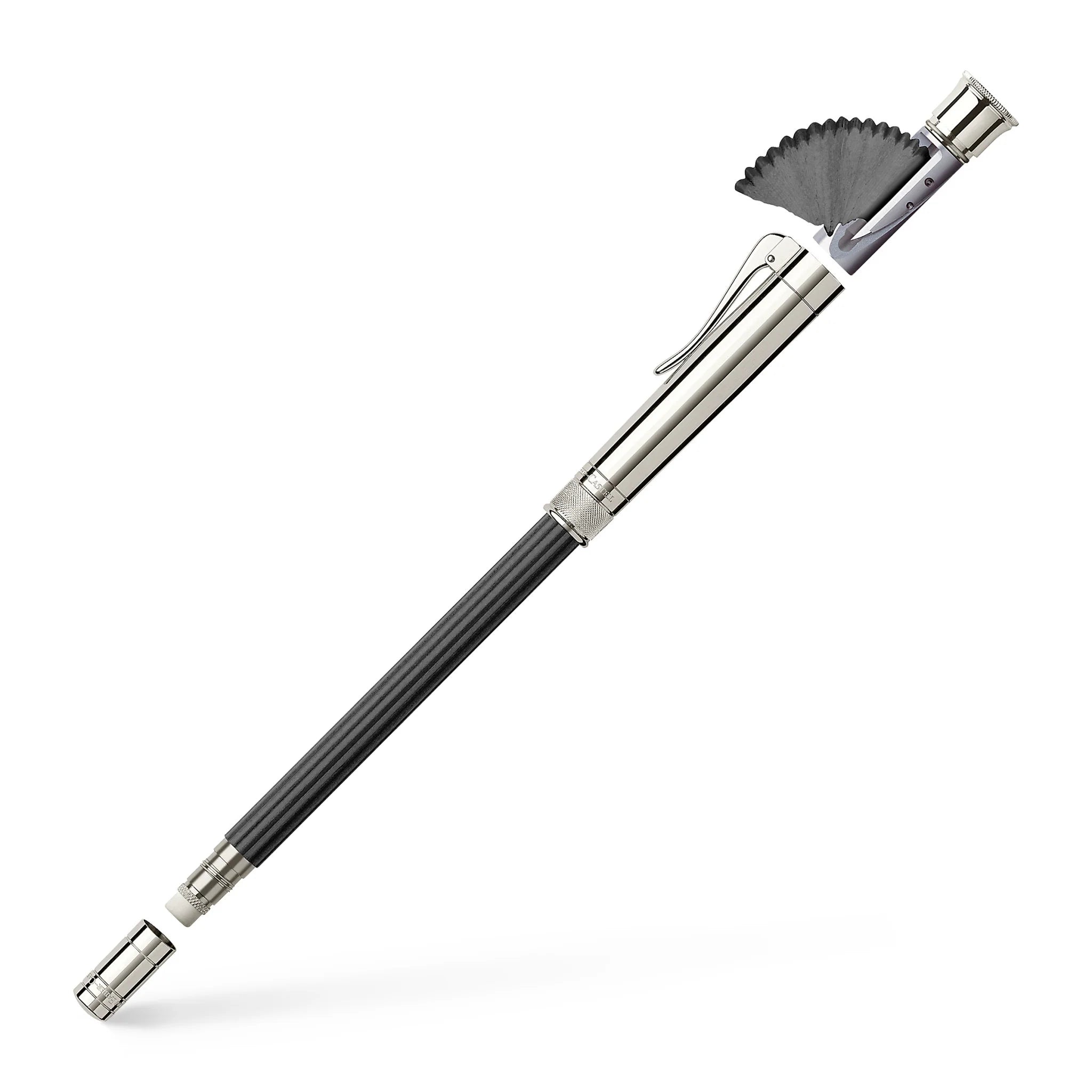 Graf Von Faber-Castell Perfect Pencil Platinum/Black – Flax Pen to 
