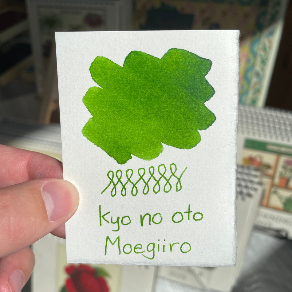 Kyo No Oto Fountain Pen Ink - Moegiiro