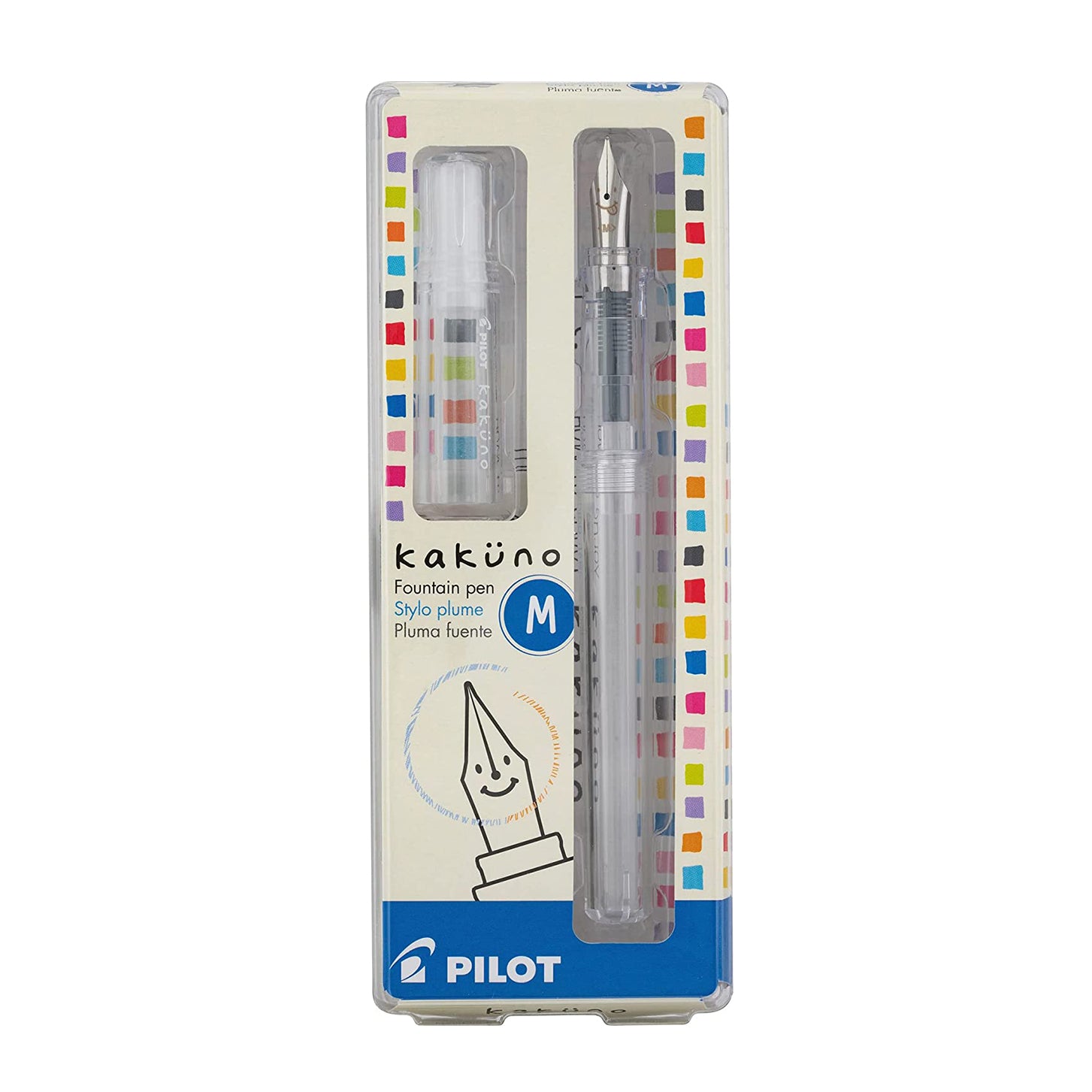 Pilot Kakuno Clear Fountain Pen - Medium – Flax Pen to Paper