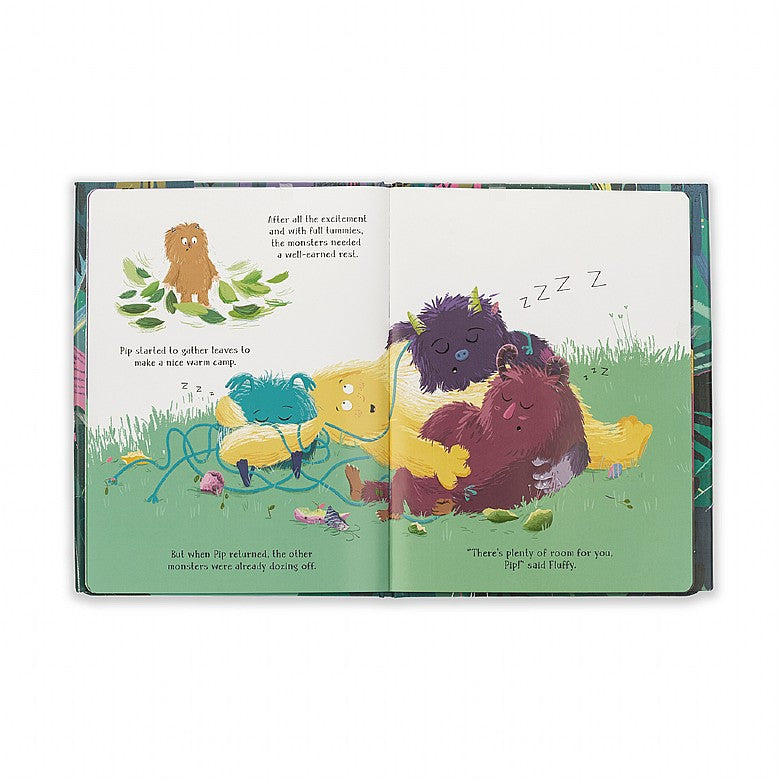 "A Monster Called Pip" Children's Book by Jellycat