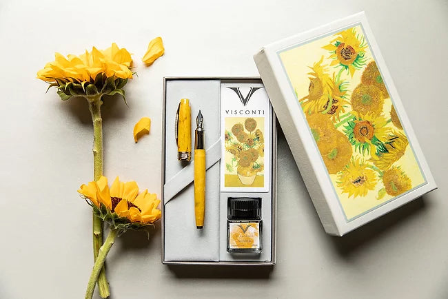Visconti Van Gogh Series Fountain Pen - Sunflowers