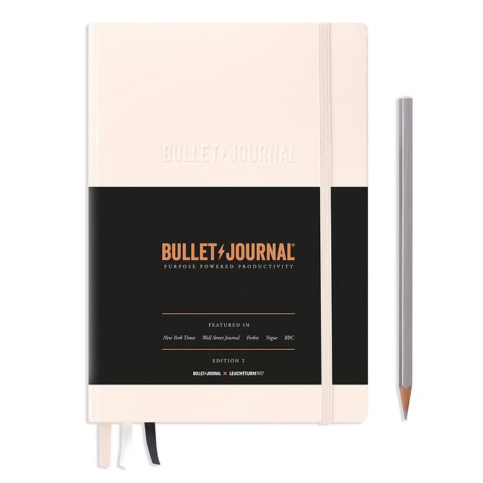 Leuchtturm1917 Bullet Journal 2nd Edition - Medium (A5) - Blush - Dotted