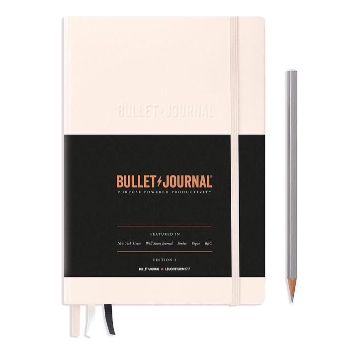 Leuchtturm1917 Bullet Journal 2nd Edition - Blush – Flax Pen to Paper