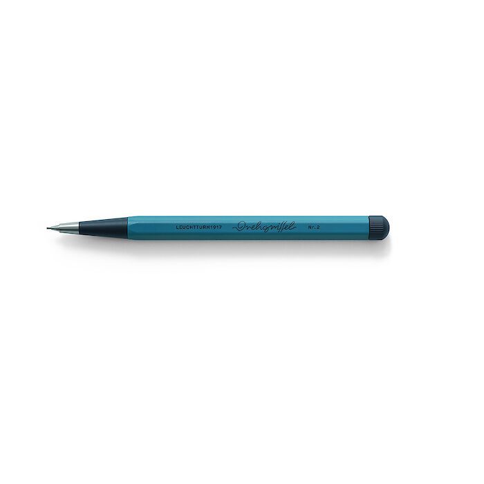 Leuchtturm Drehgriffel Nr. 2, Mechanical Pencil (0.7mm) - Stone Blue