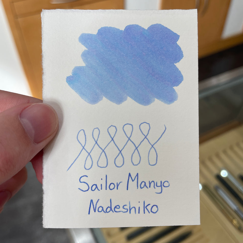 Sailor Manyo Bottled Fountain Pen Ink - Nadeshiko