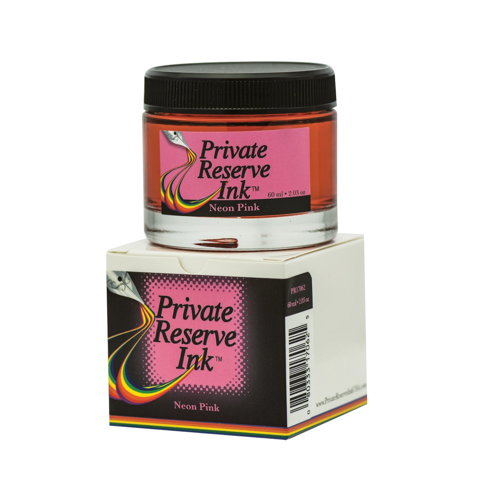 Private Reserve Fountain Pen Ink (60mL) - Neon Pink