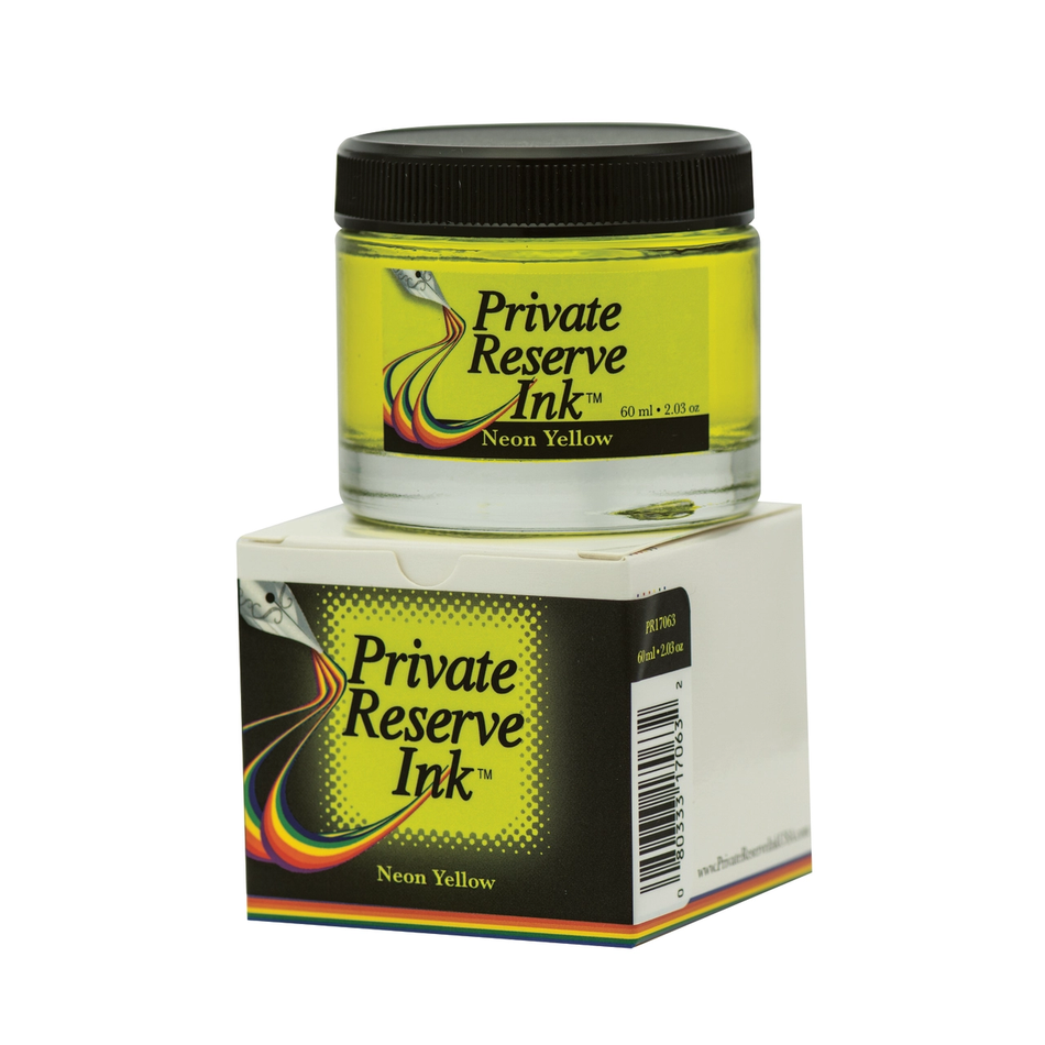 Private Reserve Fountain Pen Ink - Neon Yellow