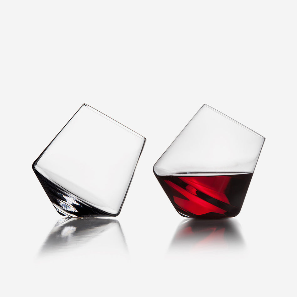 Sempli Cupa-Vino - Pair of Two Wine Glasses