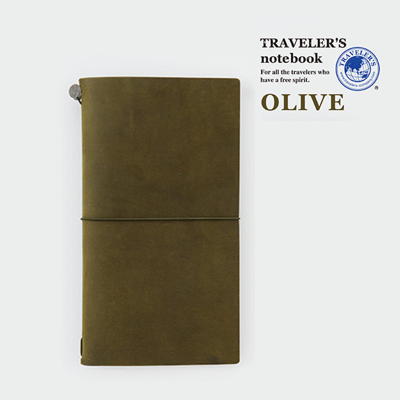 TRAVELER'S Notebook Standard Size - Olive – Flax Pen to Paper