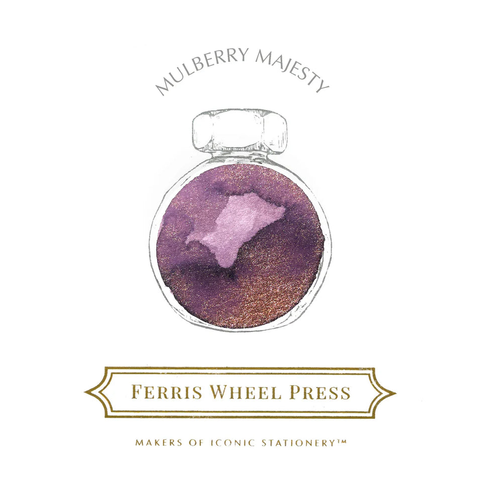 Ferris Wheel Press Fountain Pen Ink (38ml) - Mulberry Majesty