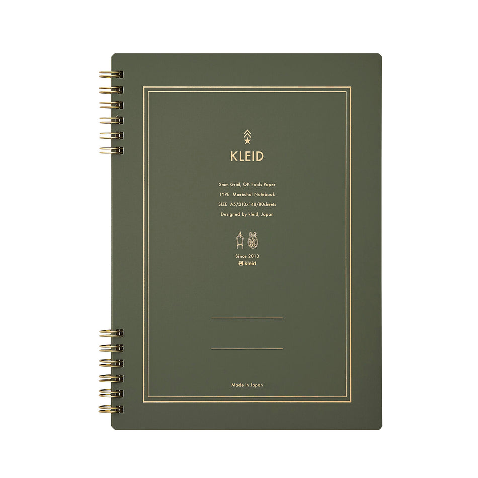 Kleid Marechal Notebook A5 - Olive Drab