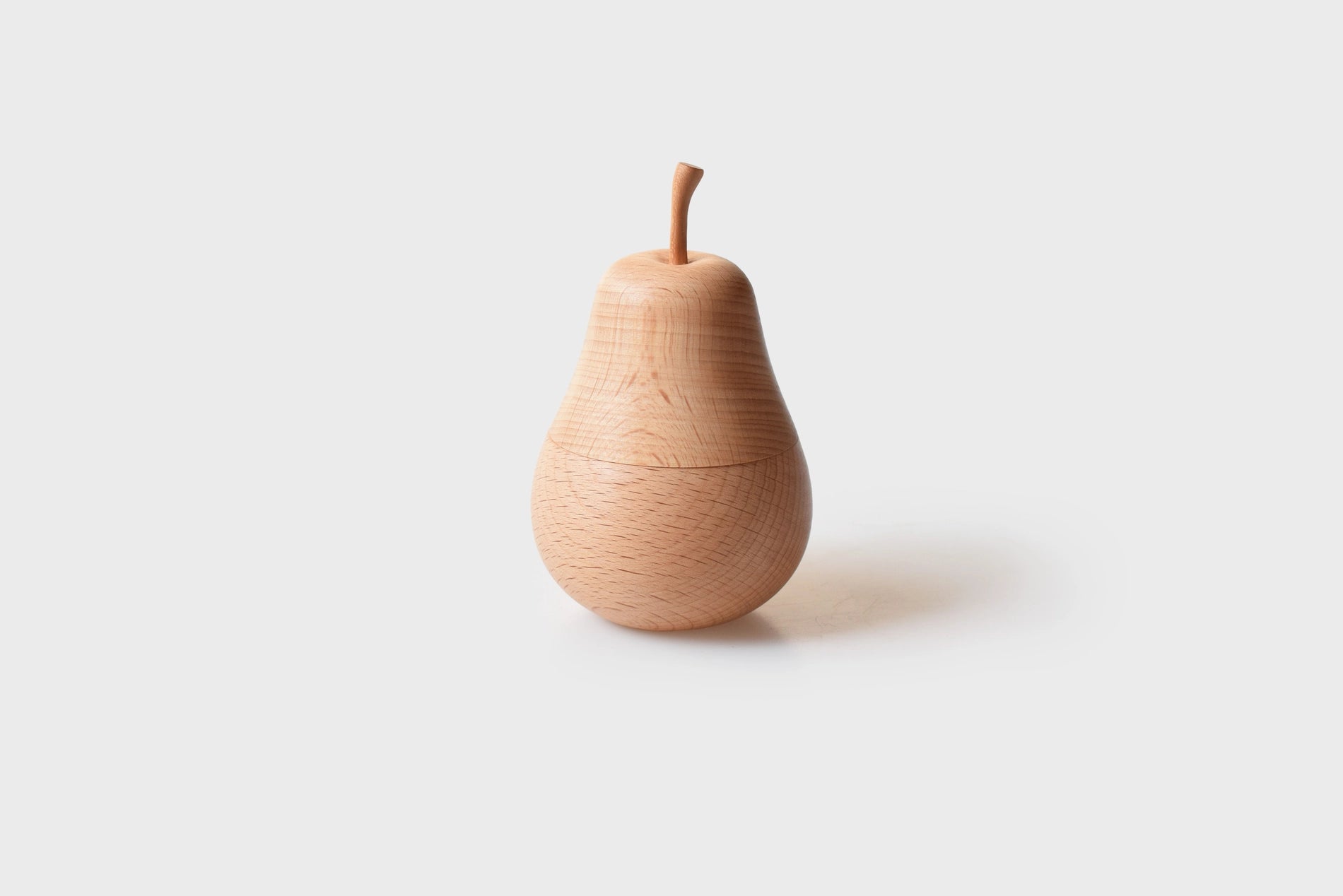 Senser Woodcraft Pear Toothpick Holder - Natural