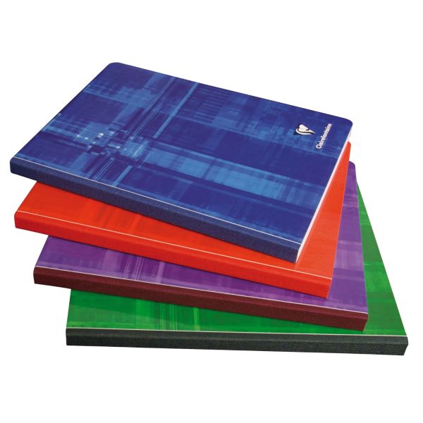 Clairefontaine Assorted Clothbound Notebook 6x8 French Ruled