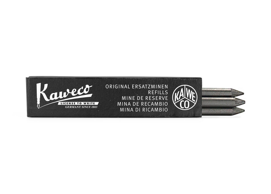 Kaweco Graphite lead 5.5x80 5B,soft, box w. 3 pieces