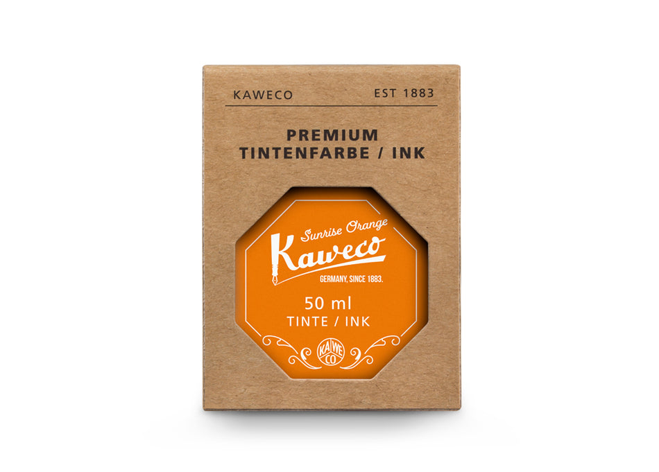 Kaweco Bottled Ink 50ml - Sunrise Orange