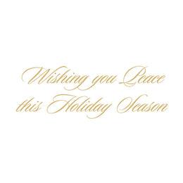 Caspari Golden Peace Dove Boxed Christmas Cards