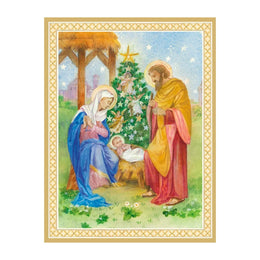Caspari The Holy Family Classic Boxed Christmas Cards