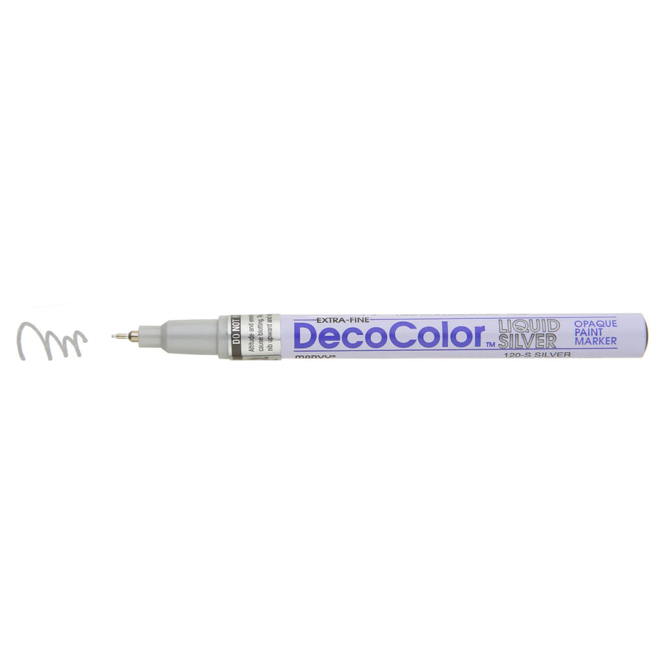 DecoColor Premium Silver Extra Fine Tip