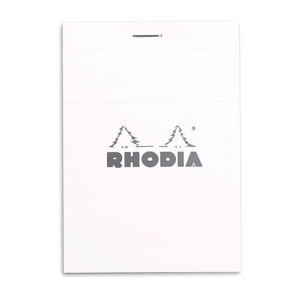 RHODIA Pad Grid 3x4 White – Flax Pen to Paper
