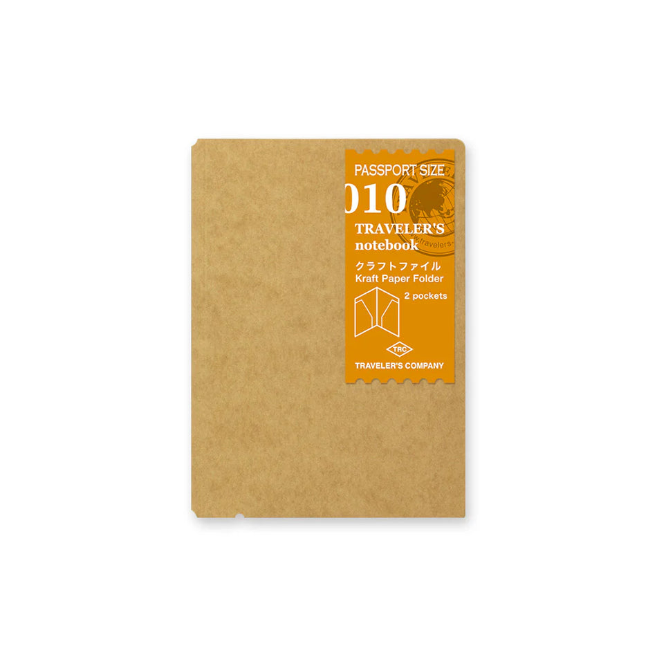 TRAVELER'S Notebook Passport -010 Kraft Paper Folder