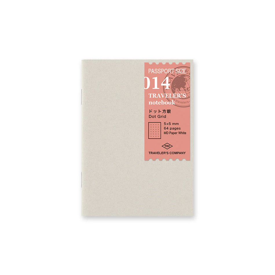 TRAVELER'S Notebook Passport Size Refill - 014 Dot Grid