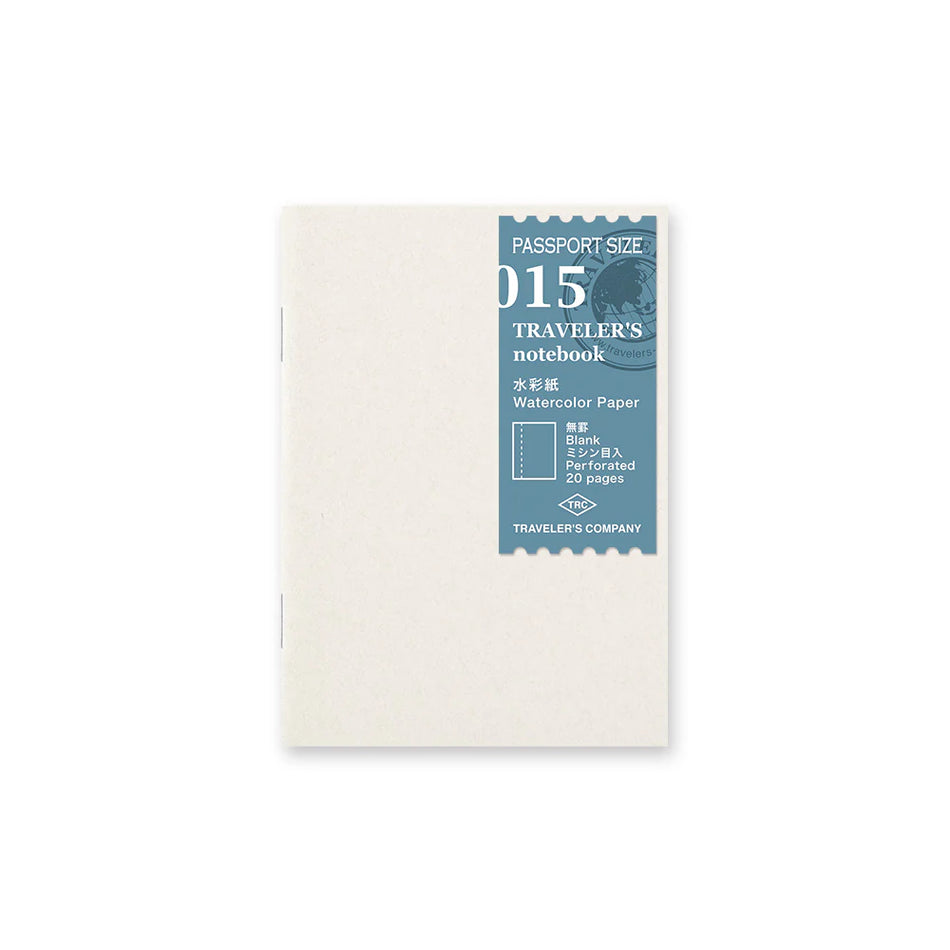 TRAVELER'S Notebook Passport Size Refill - 015 Watercolor Paper