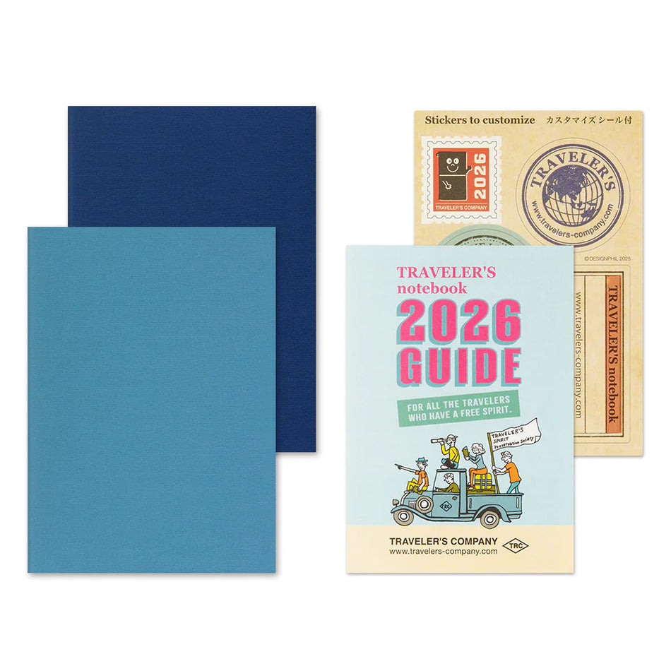 TRAVELER'S Notebook Passport Size Refill - 2026 Weekly