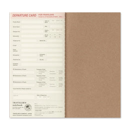 TRAVELER'S Notebook Regular Size Refill - 2027 Weekly + Memo