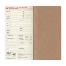 TRAVELER'S Notebook Regular Size Refill - 2027 Weekly Vertical