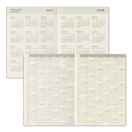 TRAVELER'S Notebook Passport Size Refill - 2027 Monthly
