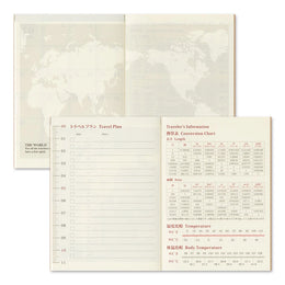 TRAVELER'S Notebook Passport Size Refill - 2027 Monthly