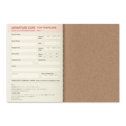 TRAVELER'S Notebook Passport Size Refill - 2027 Weekly