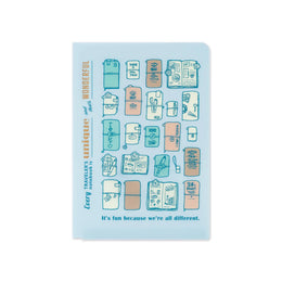 TRAVELER'S Notebook Passport Size Refill - 2027 Clear Folder