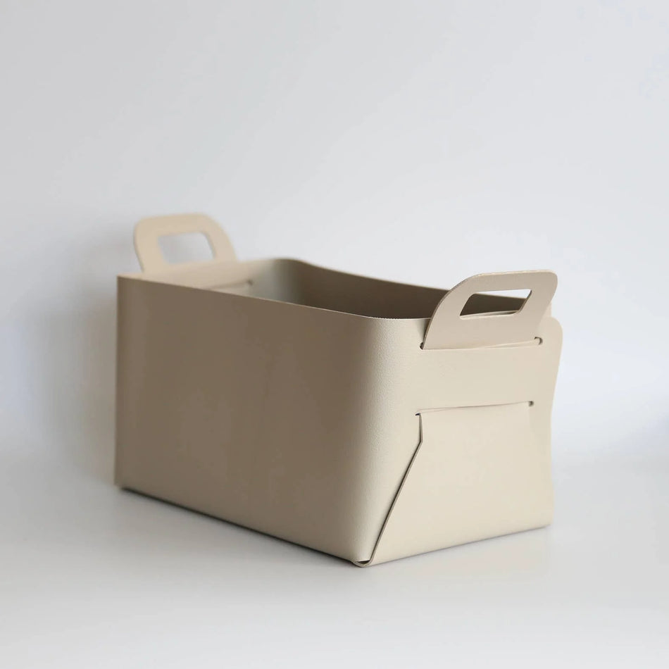 Zora Botanica Foldable Storage Basket - Oatmeal