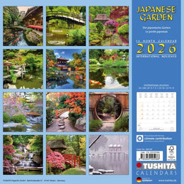 2026 16 Month Wall Calendar - Japanese Garden