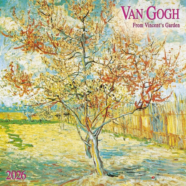 2026 16 Month Wall Calendar - Van Gogh From Vincent's Garden