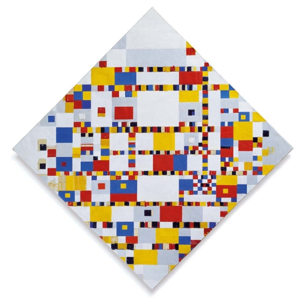 2026 16 Month Wall Calendar - Piet Mondrian