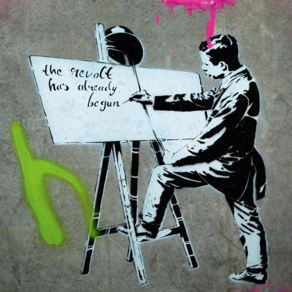 2026 16 Month Wall Calendar - Banksy