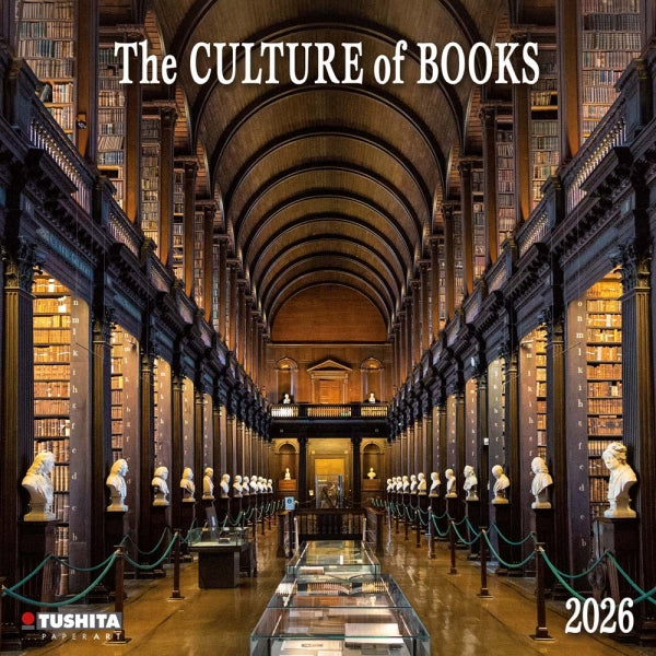 2026 16 Month Wall Calendar - The Culture of Books