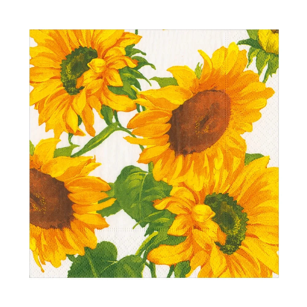 Caspari Sunflower Field Napkin Luncheon