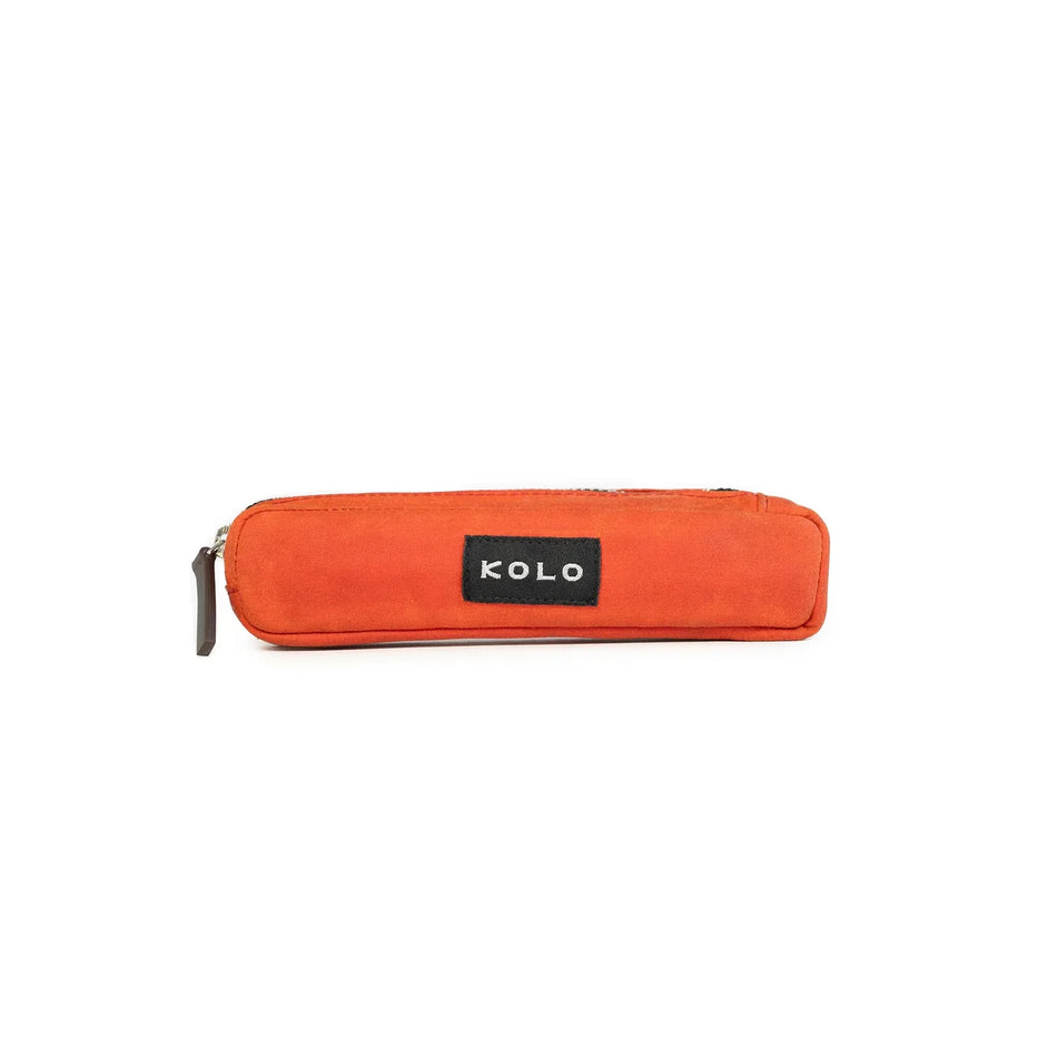 Kolo Parker Mini Pouch - Persimmon Orange Wax