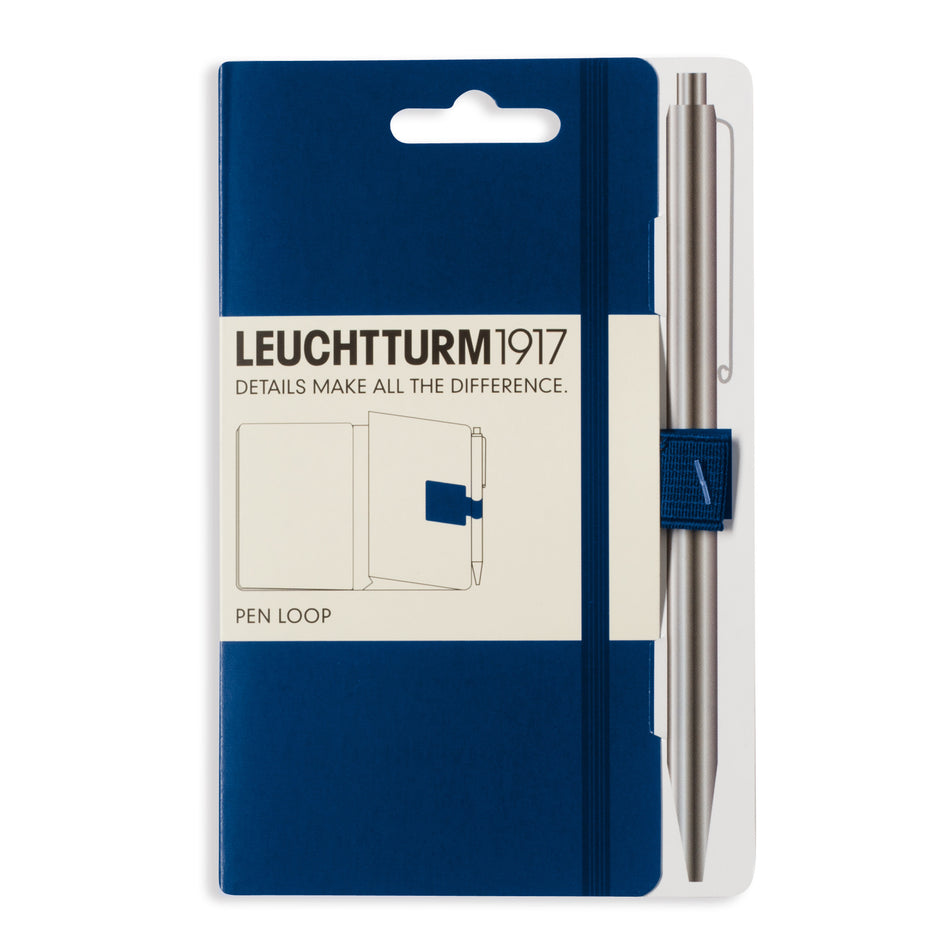 LEUCHTTURM1917 Pen Loop - Navy Blue